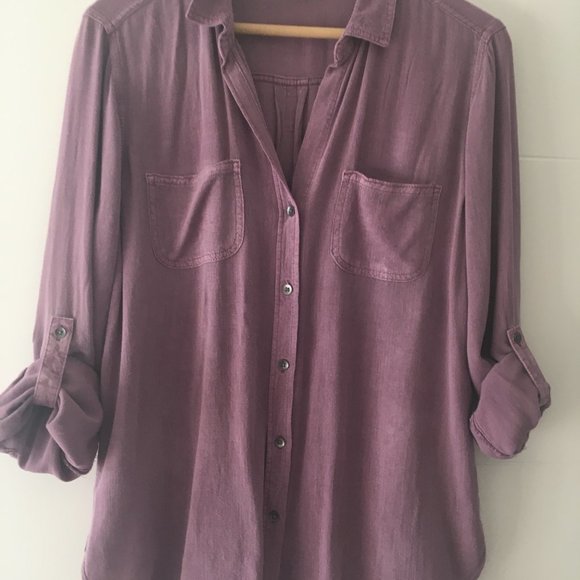 Rock & Republic Lavender Blouse - Picture 2 of 7